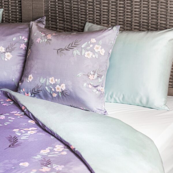 Moonstar kahepoolne voodipesukomplekt Tencel Lilac Flowers