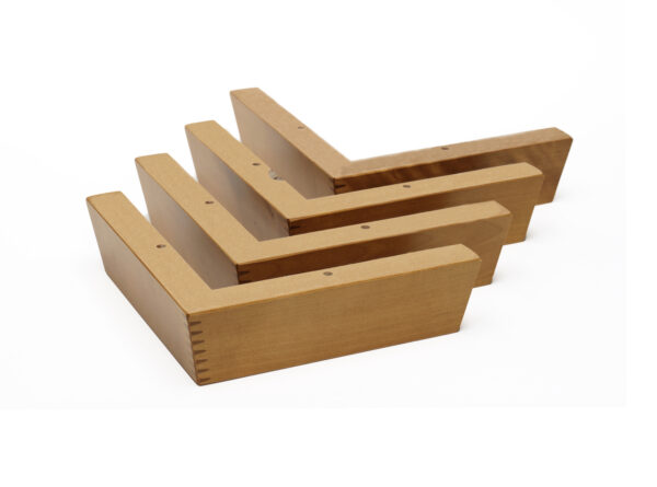Puidust nurkjalg 5 cm tammepeits