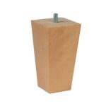 Square tapered leg 11cm, oak