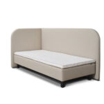 Focus Corner Oval bed with sideboard